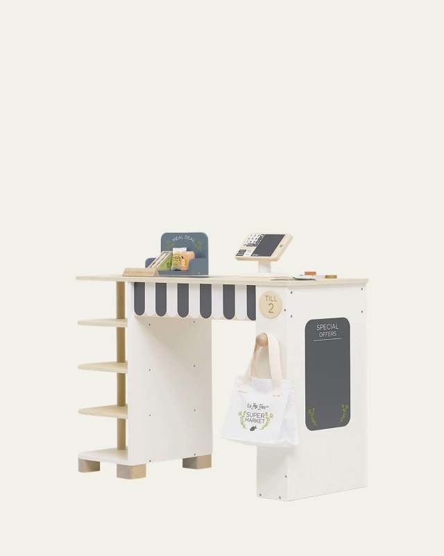 Supermarket Till Checkout & Accessories Play Set